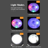 WEST BIKING Children's Bicycle Electric Bell Waterproof Mini Bike Fun Flash Light Kids Loud Bike Horn Safety Cycle Accessories