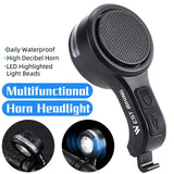 WEST BIKING Children's Bicycle Electric Bell Waterproof Mini Bike Fun Flash Light Kids Loud Bike Horn Safety Cycle Accessories