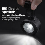 WEST BIKING Children's Bicycle Electric Bell Waterproof Mini Bike Fun Flash Light Kids Loud Bike Horn Safety Cycle Accessories