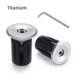 WEST BIKING Colorful Handlebar End Plugs With Tools Alunimum Alloy Road Bike MTB Handle Bar End Cap Expansion Plugs 22-24mm