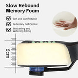 WEST BIKING Comfortable MTB Saddle Ultra Wide Electric Bike Scooter Seat Silicone Massage Particle Cycling Shock Absorber Saddle