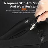 WEST BIKING Comfortable Road Bike Seat Cover MTB Gel Filled Memory Foam Hollow Mesh Breathable Saddle Cover Non-Slip Bike Seat