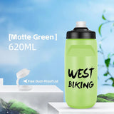 WEST BIKING Cycling Water Bottle 620-750ML Portable Sports Soft Flask MTB Road Bike Bottle Running Gym Fitness Bottle 6 Colors