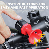 WEST BIKING Loud Bike Electric Horn USB Charging Mini Bicycle Bell For Road Bike MTB Cycling Bell 90db Safety Bike Accessories