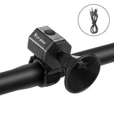 WEST BIKING Loud Bike Electric Horn USB Charging Mini Bicycle Bell For Road Bike MTB Cycling Bell 90db Safety Bike Accessories