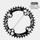 WEST BIKING MTB 104 BCD Narrow Wide Crankset 32T 34T 36T 38T Chain Adaptive Chainrings Moutain Bike XC Chainwheel Bicycle Parts