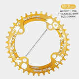 WEST BIKING MTB 104 BCD Narrow Wide Crankset 32T 34T 36T 38T Chain Adaptive Chainrings Moutain Bike XC Chainwheel Bicycle Parts