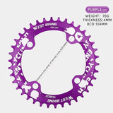 WEST BIKING MTB 104 BCD Narrow Wide Crankset 32T 34T 36T 38T Chain Adaptive Chainrings Moutain Bike XC Chainwheel Bicycle Parts