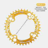 WEST BIKING MTB 104 BCD Narrow Wide Crankset 32T 34T 36T 38T Chain Adaptive Chainrings Moutain Bike XC Chainwheel Bicycle Parts