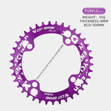 WEST BIKING MTB 104 BCD Narrow Wide Crankset 32T 34T 36T 38T Chain Adaptive Chainrings Moutain Bike XC Chainwheel Bicycle Parts