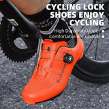 WEST BIKING MTB Cleat Shoes Road Bike SPD Sneaker Shoes Racing Triathlon Selflocking Non-slip Clip Cycling Shoes Size 39-44