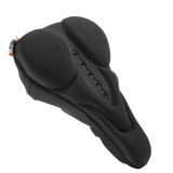 WEST BIKING MTB Comfortable Saddle Cover Light Breathable Seat Cover Soft Sponge Painless Bike Seat Cushion With Rainproof Cover