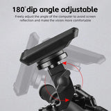 WEST BIKING MTB Stem Mount Cycling Computer Bracket Aluminum Alloy 180 Adjustment Cartridge Head Sets Speedometer Garmin Adapter