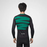 WEST BIKING Men Road Bike Jerseys Long Sleeve Cycling Shirt Spring Autumn MTB Jerseys Triathlon Breathable Tops With Pockets