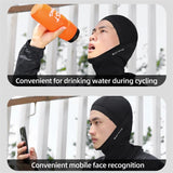 WEST BIKING Men's Cycling Caps Summer Motorcycle Balaclava UV Protection Anti-slip Hiking Full Face Mask Cooling Sport Gear