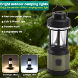 WEST BIKING Outdoor Camping Light USB Rechargeable Tent Hanging Light Camping Lamp Tripod Stand Battery Indicator Led Flashlight