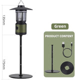 WEST BIKING Outdoor Camping Light USB Rechargeable Tent Hanging Light Camping Lamp Tripod Stand Battery Indicator Led Flashlight