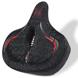 WEST BIKING Oversized MTB Bike Seat Wide Bicycle Sofa-Like Comfy Saddle Universal Electric Bike Exercise Stationary Bike Seat