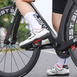 WEST BIKING Professional Cycling Socks Sport Breathable Color Block Long Socks Non-Slip Compression MTB Bike Football Socks