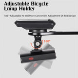 WEST BIKING Racing Bicycle Handlebars Centered Computer Holder GPS Bike Support Cycling Flashlight Gopro Mount Extension