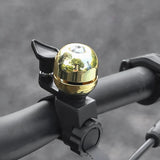 WEST BIKING Retro Bicycle Copper Bell Mini Metal Bell Gold Silver Color MTB Road Bike Cycling Safety Bell Bicycle Accessories