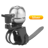 WEST BIKING Retro Bicycle Copper Bell Mini Metal Bell Gold Silver Color MTB Road Bike Cycling Safety Bell Bicycle Accessories