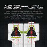 WEST BIKING Road Bike Pedal Cleats Adjustment Tool Clipless Pedal Cleat Tools For MTB Cycling Lock Shoes Professional Adjustor