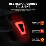 WEST BIKING Safety Men's Cycling Helmet Magnetic Goggles Lightweight Road Bike Female Helmet With LED Light MTB Equipment