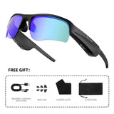 WEST BIKING Smart Cycling Sunglasses Headset Wireless Bluetooth Glasses Sport Audio Eyewear Driving Earphone UV400 Bike Goggles