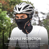 WEST BIKING Summer Cycling Caps For Men Full Face UV Protection Motorcycle Hood Fishing Running Balaclava Cooling Sport Gear