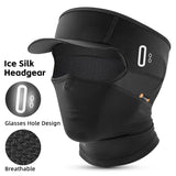 WEST BIKING Summer Cycling Sun Hat Full Face UV Protection Mask MTB Motorcycle Ice Silk Balaclava Fishing Cooling Sport Gear