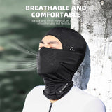 WEST BIKING Summer Outdoor Cycling Balaclava Full Face Sun Protection Mask MTB Motorcycle Ice Silk Caps UPF 50+ Cooling Sport Ge