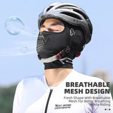 WEST BIKING Summer Outdoor Sun Protection Balaclava Mesh Breathable Mask Anti-UV Cycling Fishing Hiking Hats Cooling Sport Gear