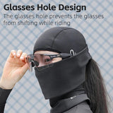 WEST BIKING Winter Cycling Skiing Warm Balaclava Breathable Mask Full Face Protection Double Layer Thickening Thermal Sport Gear
