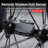 WEST BIKING Wireless Cycling Computer 3.4 Inch IP64 Waterproof Bicycle Speedometer USB Charging Bike Backlight Hub Speed Sensor