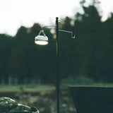 WESTTUNE 4-Section Camping Detachable Light Stand Aluminum Alloy Foldable Lamp Pole Portable Outdoor Light Holder Lamp Hanger