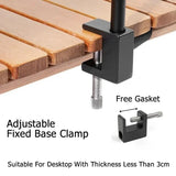 WESTTUNE Outdoor Desktop Storage Rack Camping Tableware Hanging Rack Ultralight Aluminum Alloy Shelves Stand Rack with Hooks