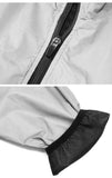 WOSAWE Full Reflective Cycling Jacket Winter Autumn Bicycle Windbreaker Bike Soft Windproof Waterproof Running Jacket Men's Coat