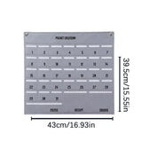 Wall Calendar Organizer Storage Organizer Wall Mount Novel Weekly Monthly Calendar Organizer For Living Room Bedroom Bathroom