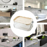 Wall Hanging Soap Box Drain Soap Holder Bathroom Accessories Suction Cup Soap Dish Tray Soap Dish For Bathroom Soap Container