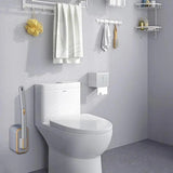 Wall Mounted Toilet Brush Long Handle Toilet Cleaning Scrubber With Holder Household Hygienic Supplies For Wash Basins Glass