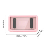 Waterproof Shower Phone Holder Rotatable Shower Case For Phone On The Wall Shelf Bathroom Shower Wall Mount Box For Smartphones