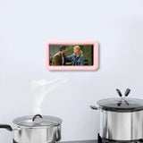Waterproof Shower Phone Holder Rotatable Shower Case For Phone On The Wall Shelf Bathroom Shower Wall Mount Box For Smartphones