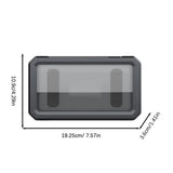 Waterproof Shower Phone Holder Rotatable Shower Case For Phone On The Wall Shelf Bathroom Shower Wall Mount Box For Smartphones