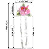 Wedding Bridal Wrist Flower Bridal Bridesmaid Wrist Flower Corsages Bridesmaid Wrist Flower Corsage Hand Flower Decor For
