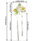 Wedding Bridal Wrist Flower Bridal Bridesmaid Wrist Flower Corsages Bridesmaid Wrist Flower Corsage Hand Flower Decor For