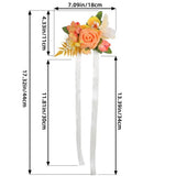 Wedding Bridal Wrist Flower Bridal Bridesmaid Wrist Flower Corsages Bridesmaid Wrist Flower Corsage Hand Flower Decor For