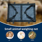 Weight Scale Sling Adjustable Animal Hanging Lamb Baby Calf Sling Livestock Sling Weighing Small Animals