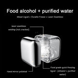 Whiskey Ice Cubes Set Of 4 Whiskey Stones Stainless Steel Refreezable Ice Cubes With Ice Tong And Storage Box Ice Cubes Whiskey