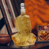 Whisky Decanter Bottle Liquor Bottles 750ml Trump Whiskey Glass Decanter With Stopper Funny Glass Bottles For Pouring Whiskey